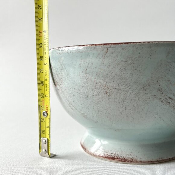 Starbucks Large Coffee Cappuccino Mug Wide Ceramic Hand Painted Distressed Italy - Picture 8 of 9